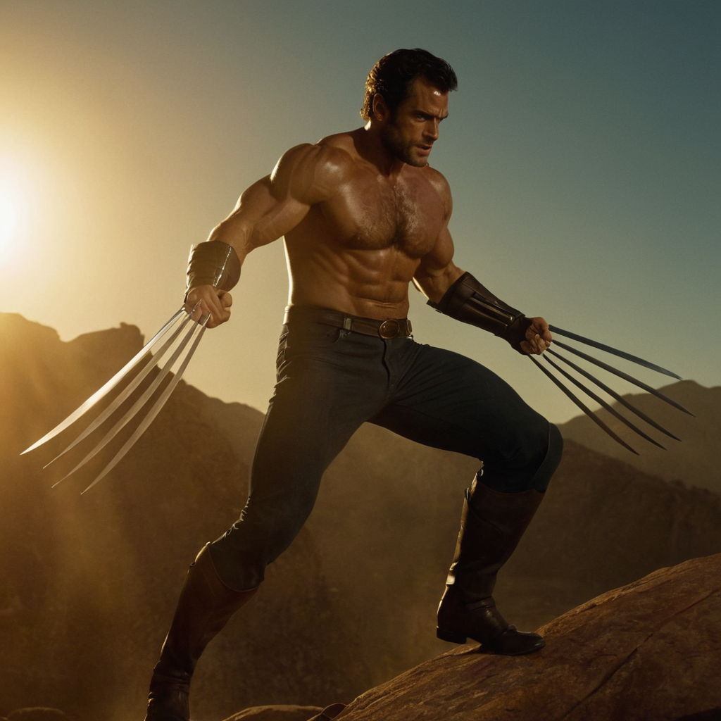 Henry Cavill as New Wolverine, Deadpool & Wolverine