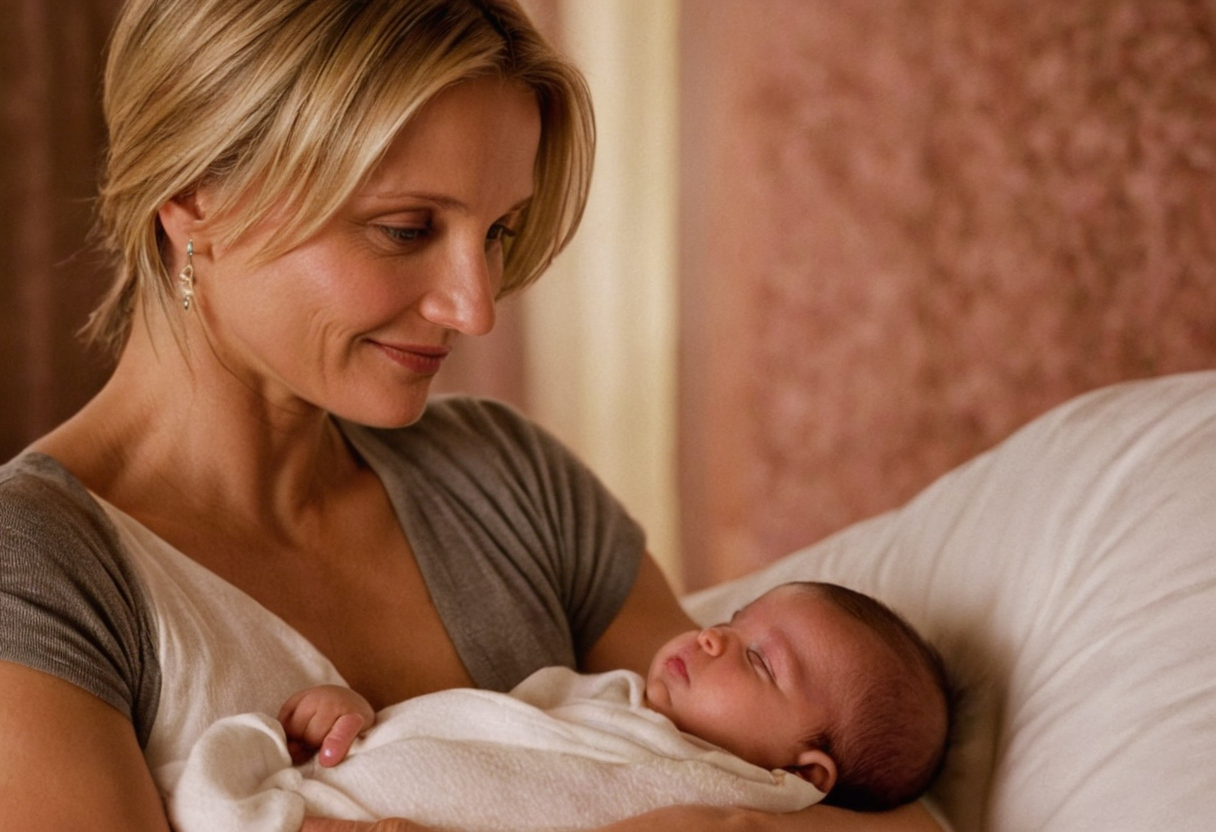 Photos of Cardinal Madden (new baby son) shared by Cameron Diaz and Benji Madden