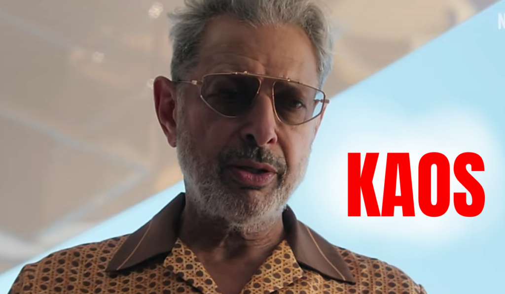 Kaos- Netflix Series-first look at jeff goldblum as zeus